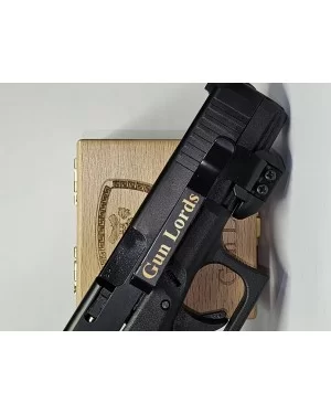 Gun Lords Universal Rail Picatinny Rail Gun Clip Black