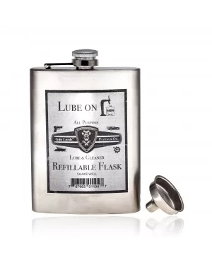 Gun Lords Platinum Lubricant and Cleaner Flask Lube on Tap™